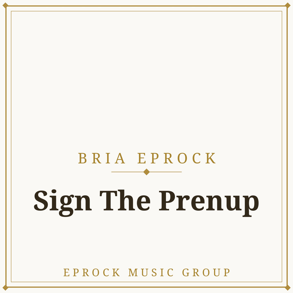 SIGN THE PRENUP